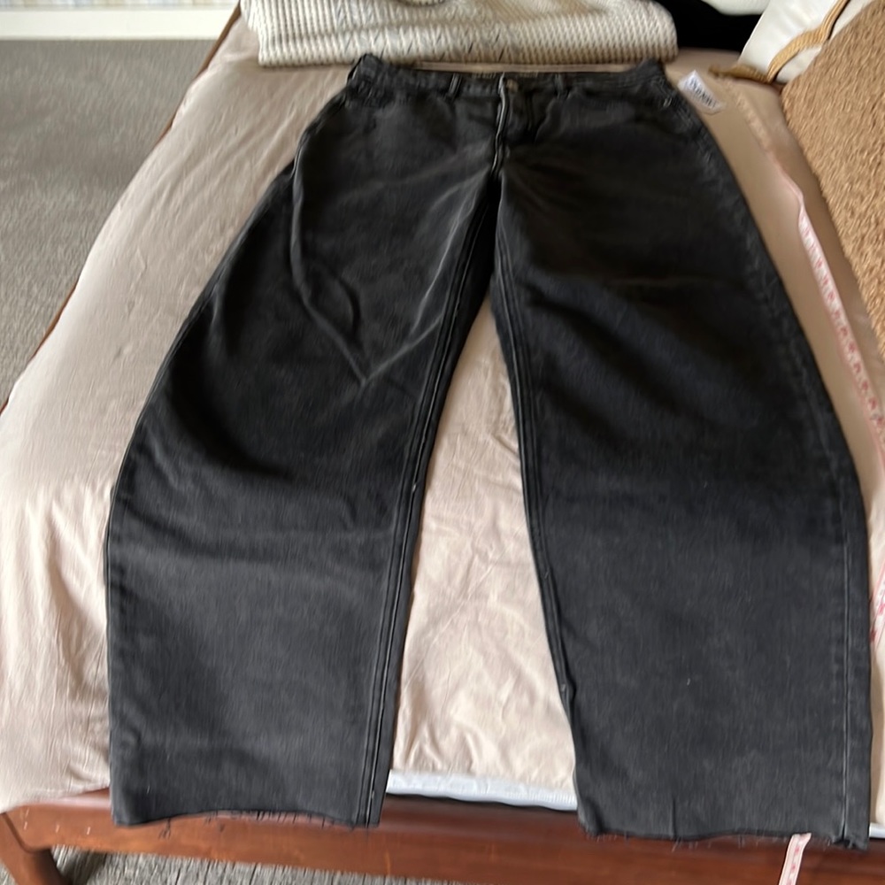 Old Navy Black wide leg jeans